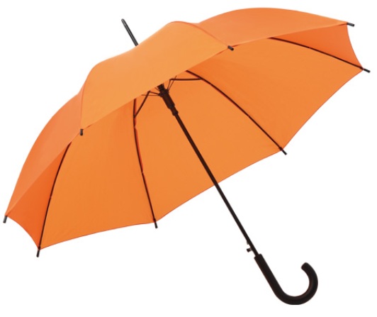 Stockschirm »Casual« orange, aussen