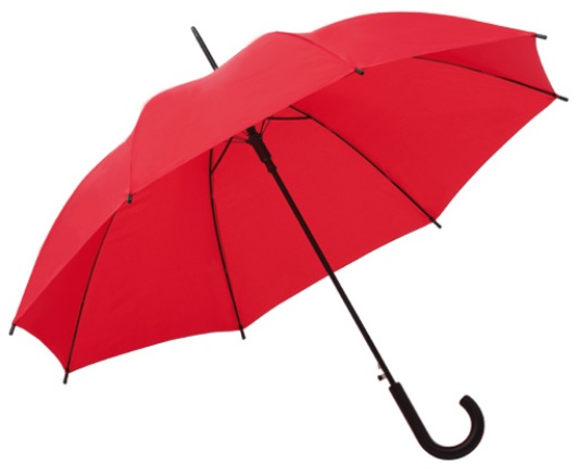 Stockschirm »Casual« rot, aussen