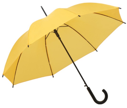 Stockschirm »Casual« gelb, aussen