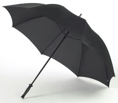 Golfschirm »Golfer« schwarz, aussen