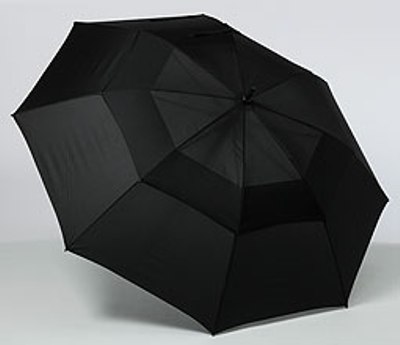 Golfschirm »Eagle vent« schwarz, aussen