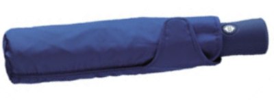 Taschenschirm »Patio« schwarz, geschlossen