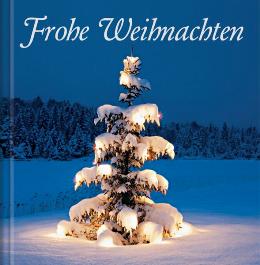Geschenkbuch »Frohe Weihnachten ...«, 165x165 mm, Titel