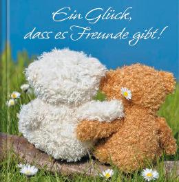 Geschenkbuch »Ein Glück, dass es Freunde gibt«, 165x165 mm, Titel