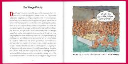 Geschenkbuch »Die Waage«, 165x165 mm, Beispiel Doppel-Innenseite