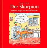 Geschenkbuch »Sterrnzeichen Skorpion«, 165x165 mm, Titel