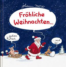 Geschenkbuch »Fröhliche Weihnachten ...«, 165x165 mm, Titel