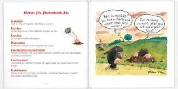 Geschenkbuch »Das kleine Schmunzelbuch über den (Un-)Ruhestand«, 165x165 mm, Beispiel Doppel-Innenseite