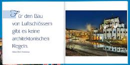 Geschenkbuch »Hundertwasser Architektur«, 165x165 mm, Beispiel Doppel-Innenseite