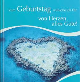 Geschenkbuch »Zum Geburtstag von Herzen alles Gute«, 165x165 mm, Titel