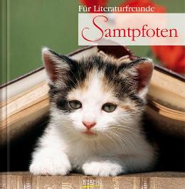 Geschenkbuch »Für Literaturfreunde – Samtpfoten«, 165x165 mm, Titel