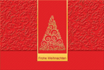 Weihnachtskarte »Frohe Weihnachten«, 170x115 mm