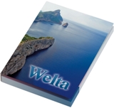 KombiSet mit 1 Haftnotizblock 50x72mm und 5 FilmMarkern links, geschlossen