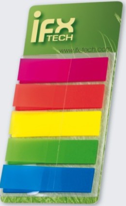 5 Filmmarker in Z-Lage auf Tray Hochformat