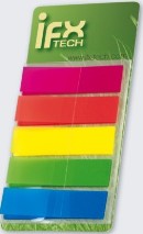 5 Filmmarker in Z-Lage auf Tray Hochformat