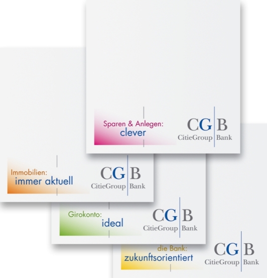 Haftnotizblock mit 4 Wechselmotiven, 72x72 mm