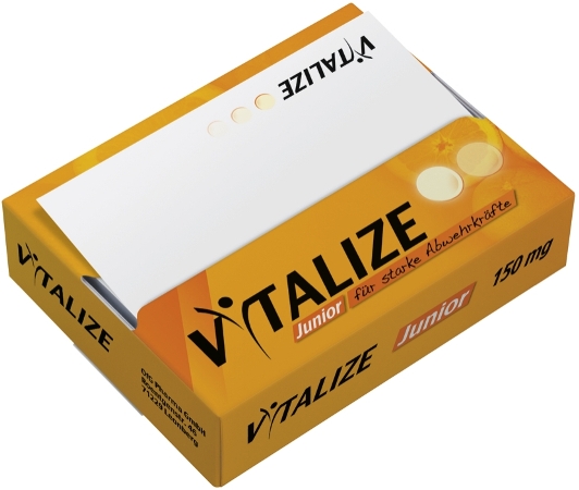 Haftetiketten 75x75 mm in Z-Lage in Spenderbox 20 mm Höhe