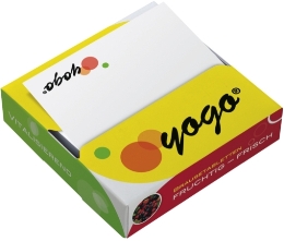 Haftetiketten 75x75 mm in Z-Lage in Spenderbox 20 mm Höhe