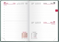 Taschenkalender, 101x141, 1 Tag je Seite