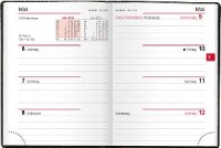 Taschenkalender 101x141, 1 Woche auf 2 Seiten