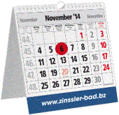 Tischaufstellkalender »1M-Flexo«
