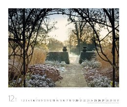 Bildkalender »Gartenkunst«, 550x460 mm, Dezember