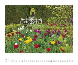 Bildkalender »Gartenkunst«, 550x460 mm, März