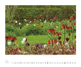 Bildkalender »Gartenkunst«, 550x460 mm, April