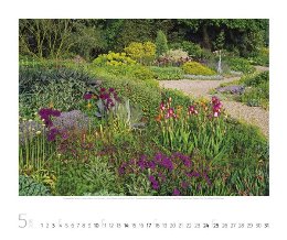 Bildkalender »Gartenkunst«, 550x460 mm, Mai