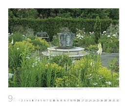 Bildkalender »Gartenkunst«, 550x460 mm, September