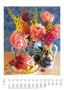 Bildkalender »Blumenträume«, 300x420«, 245x345 mm, April