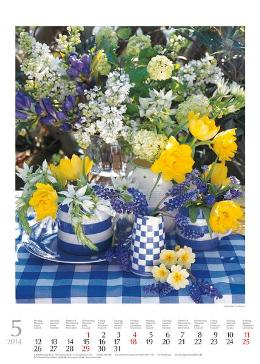 Bildkalender »Blumenträume«, 300x420 mm, Mai