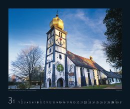 Bildkalender »Hundertwasser Architektur«, 550x460 mm, März