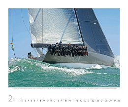 Bildkalender »Sailing«, 550x460 mm, Februar