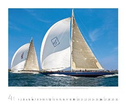 Bildkalender »Sailing«, 550x460 mm, April