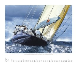 Bildkalender »Sailing«, 550x460 mm, Juni