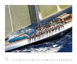 Bildkalender »Sailing«, 550x460 mm, September