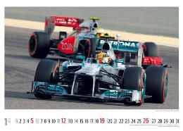 Bildkalender »Grand Prix«, 420x300 mm, Januar
