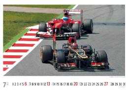 Bildkalender »Grand Prix«, 420x300 mm, Juli