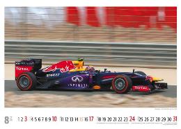 Bildkalender »Grand Prix«, 420x300 mm, August