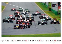 Bildkalender »Grand Prix«, 420x300 mm, September