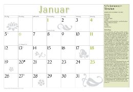 Bildkalender »Schokolade«, 420x290 mm, Februar