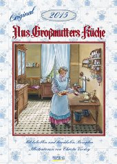 Bildkalender »Aus Großmutters Küche«, 300x420 mm, Titelblatt