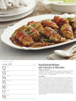 Wochenkalender »Küchenkalender«, 240x320 mm, 3.Januarwoche