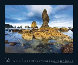 Bildkalender »Faszination Küste«, 550x460 mm, Dezember