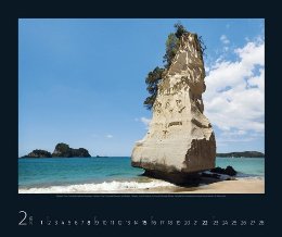 Bildkalender »Faszination Küste«, 550x460 mm, Februar