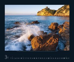Bildkalender »Faszination Küste«, 550x460 mm, März
