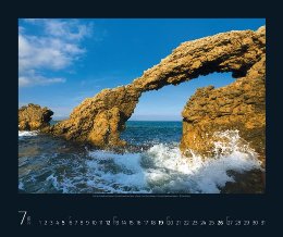 Bildkalender »Faszination Küste«, 550x460 mm, Juli