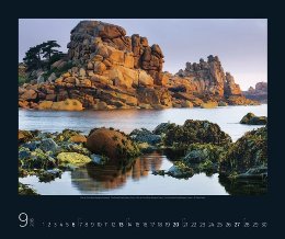 Bildkalender »Faszination Küste«, 550x460 mm, September