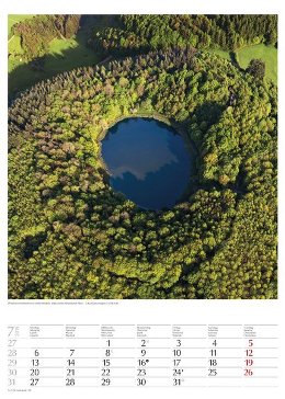 Bildkalender »Geschützte Naturlandschaften«, 300x420 mm, Juli